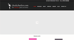 Desktop Screenshot of cheekybutlers.com
